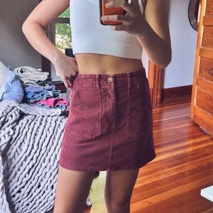 American Eagle Corduroy Skirt